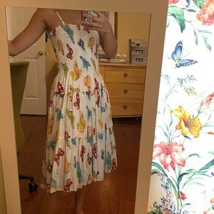Vintage Butterfly Dress